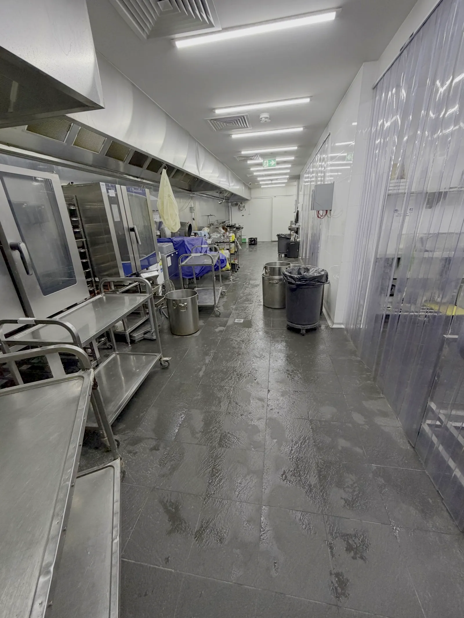 Food preparation and packing area